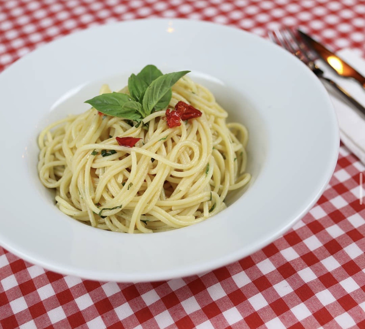 Spaghetti aglio e olio