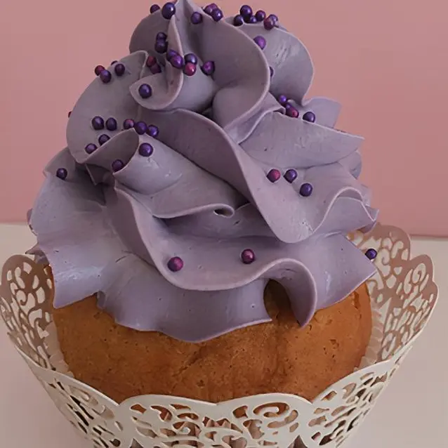 Cupcake Böğürtlen