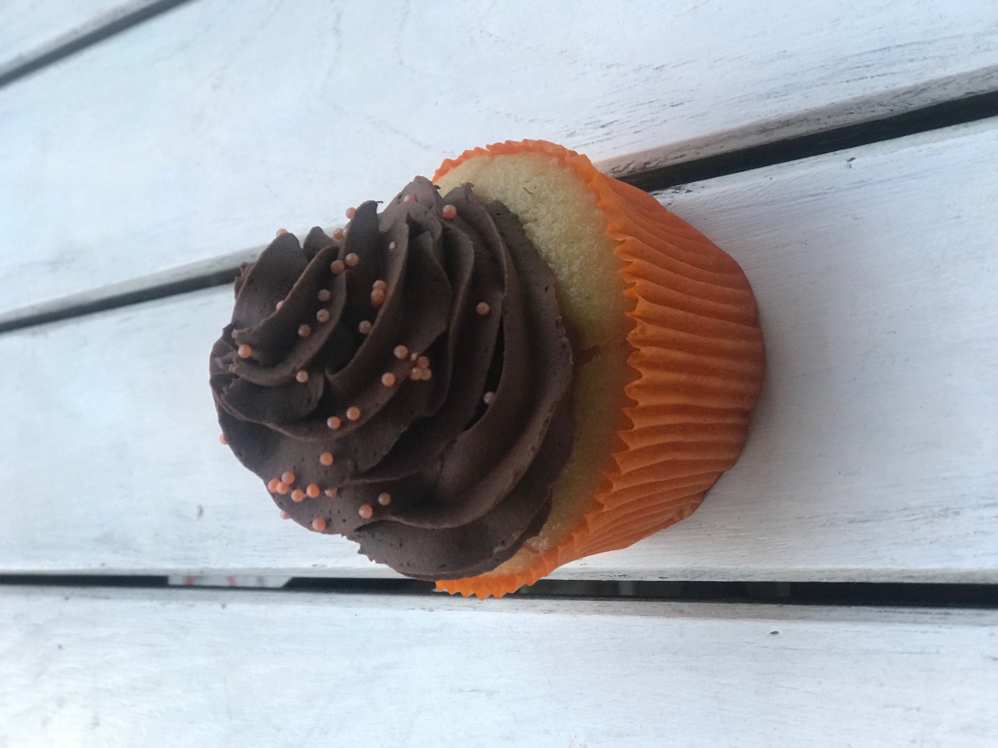 Vegan Çikolata Beyaz Çikolata Cupcake