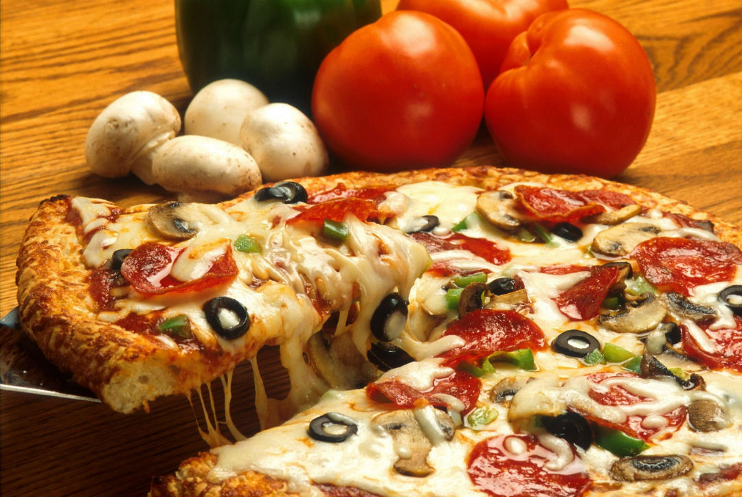 Turkish style pizza