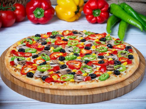 Sebzeli Pizza