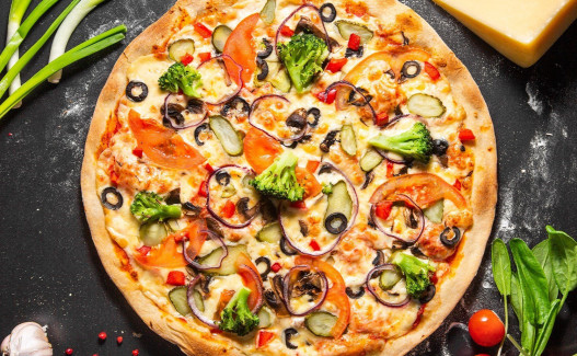 VEJETERYAN PİZZA ORTA