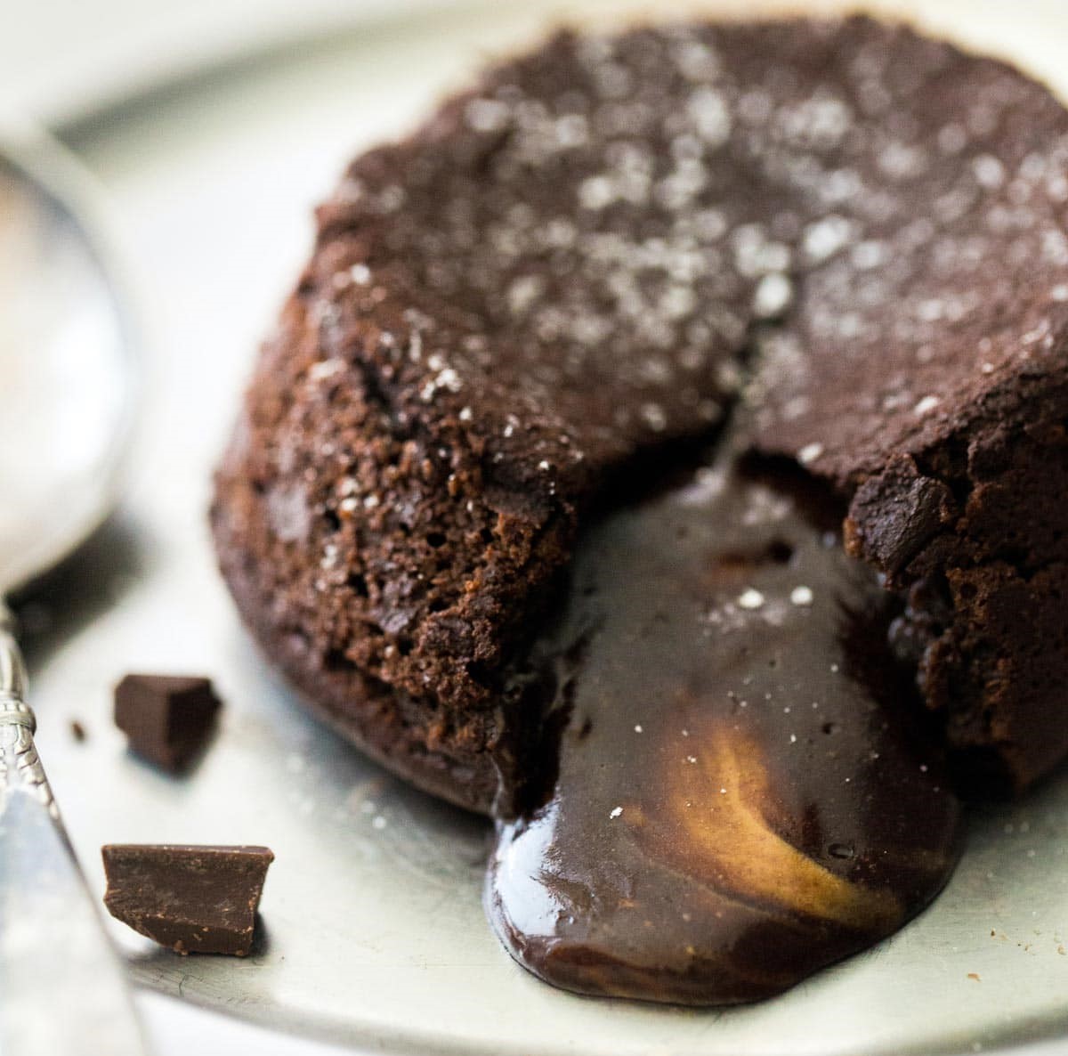 Fondant Au Chocolat (Çikolatalı Fondan)