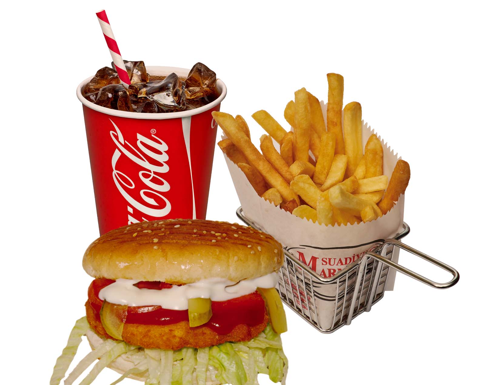 TAVUK BURGER MENÜ 