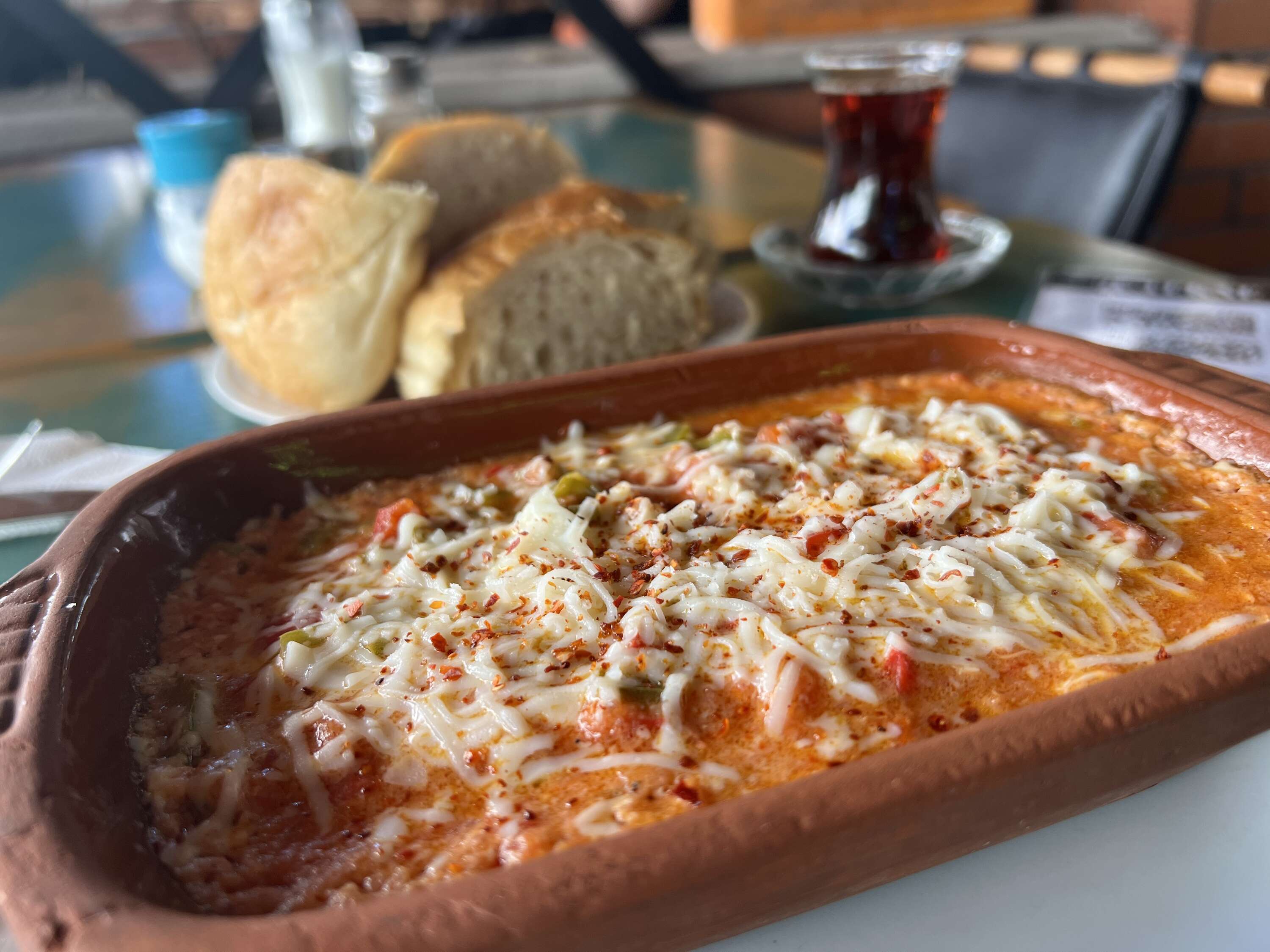 Güveçte Menemen