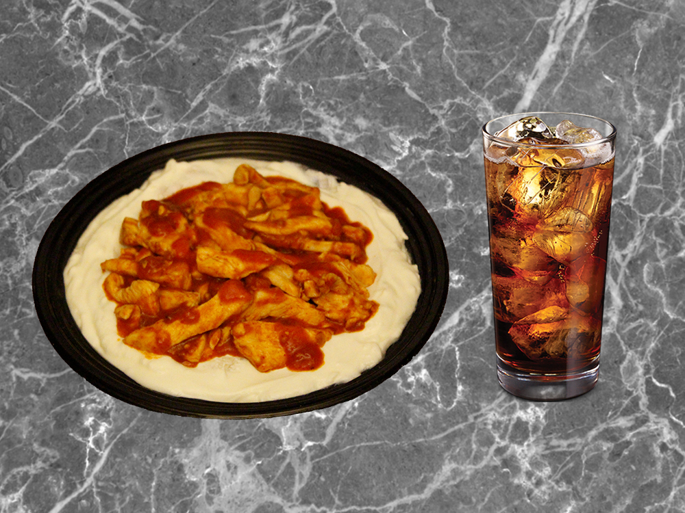 Pideli & Acı Soslu Tavuk Menü