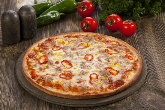 Ton Balıklı Pizza (Orta Boy)