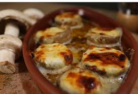 Earthenware Mushrooms with Kashar Cheese