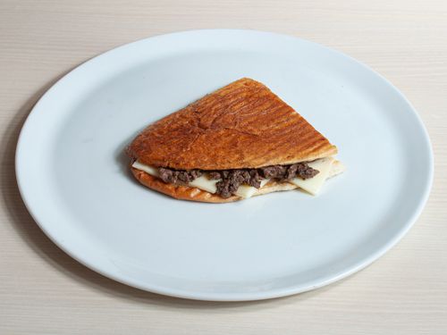 Kavurma and Kaşar Cheese Toast
