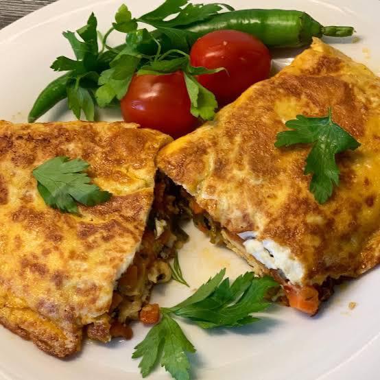 Vegetable Omelette