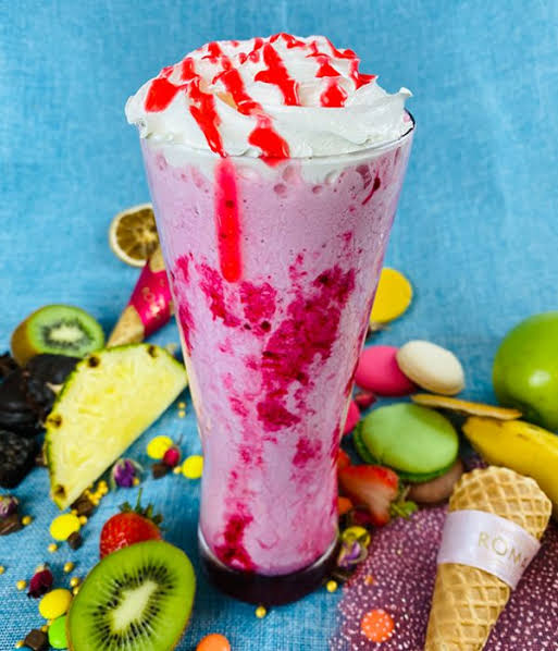 Milkshake böğürtlen 