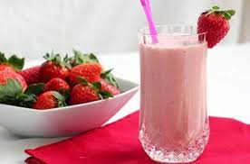 Çilekli Milkshake