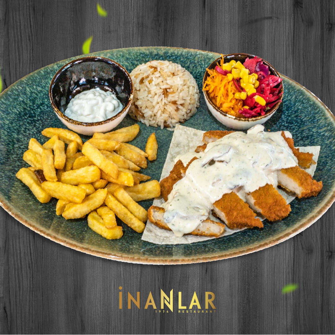 Mantar Soslu Shinitzel