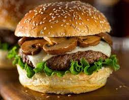 Mantarlı burger