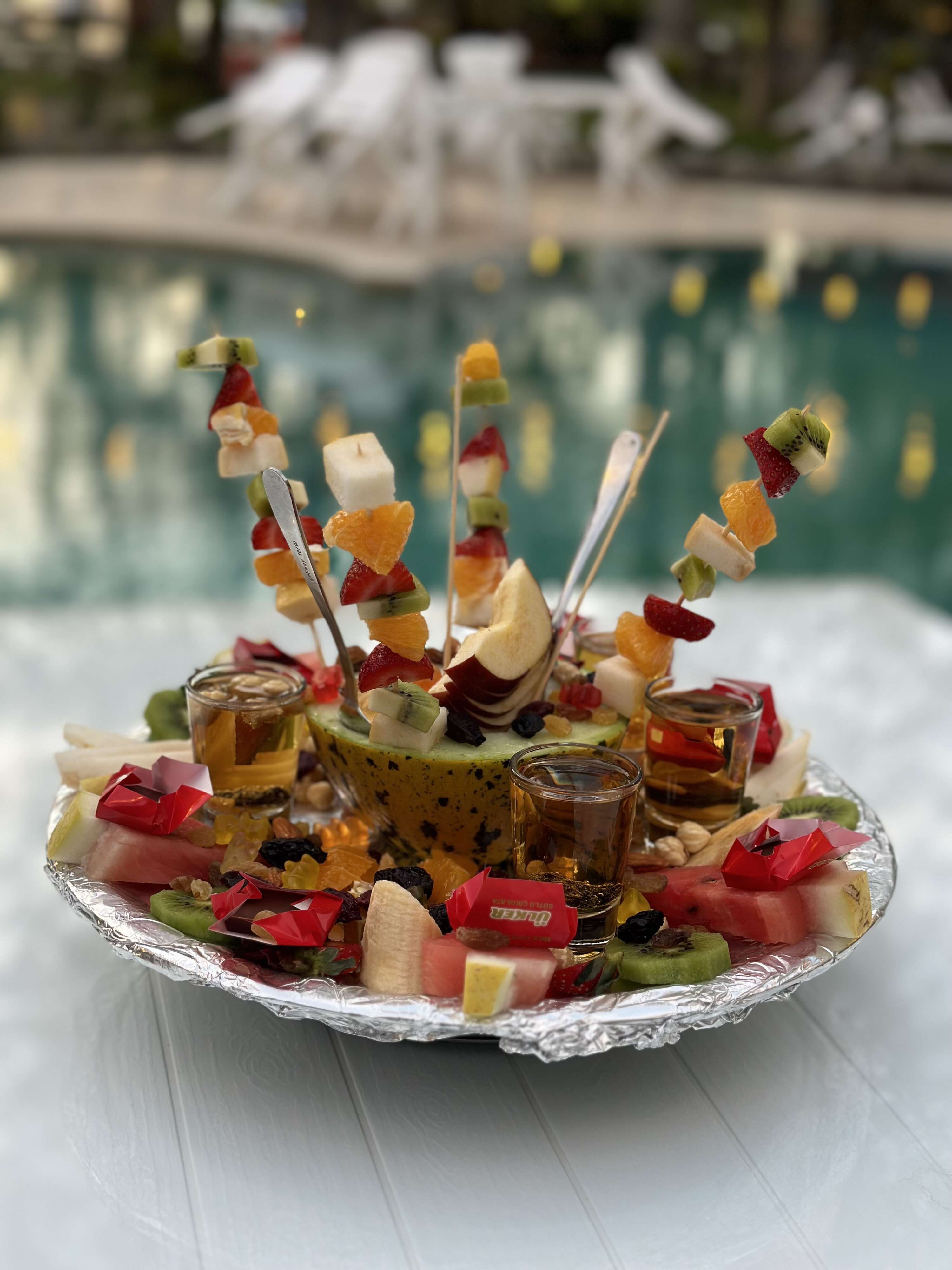 Panç whiskey plate