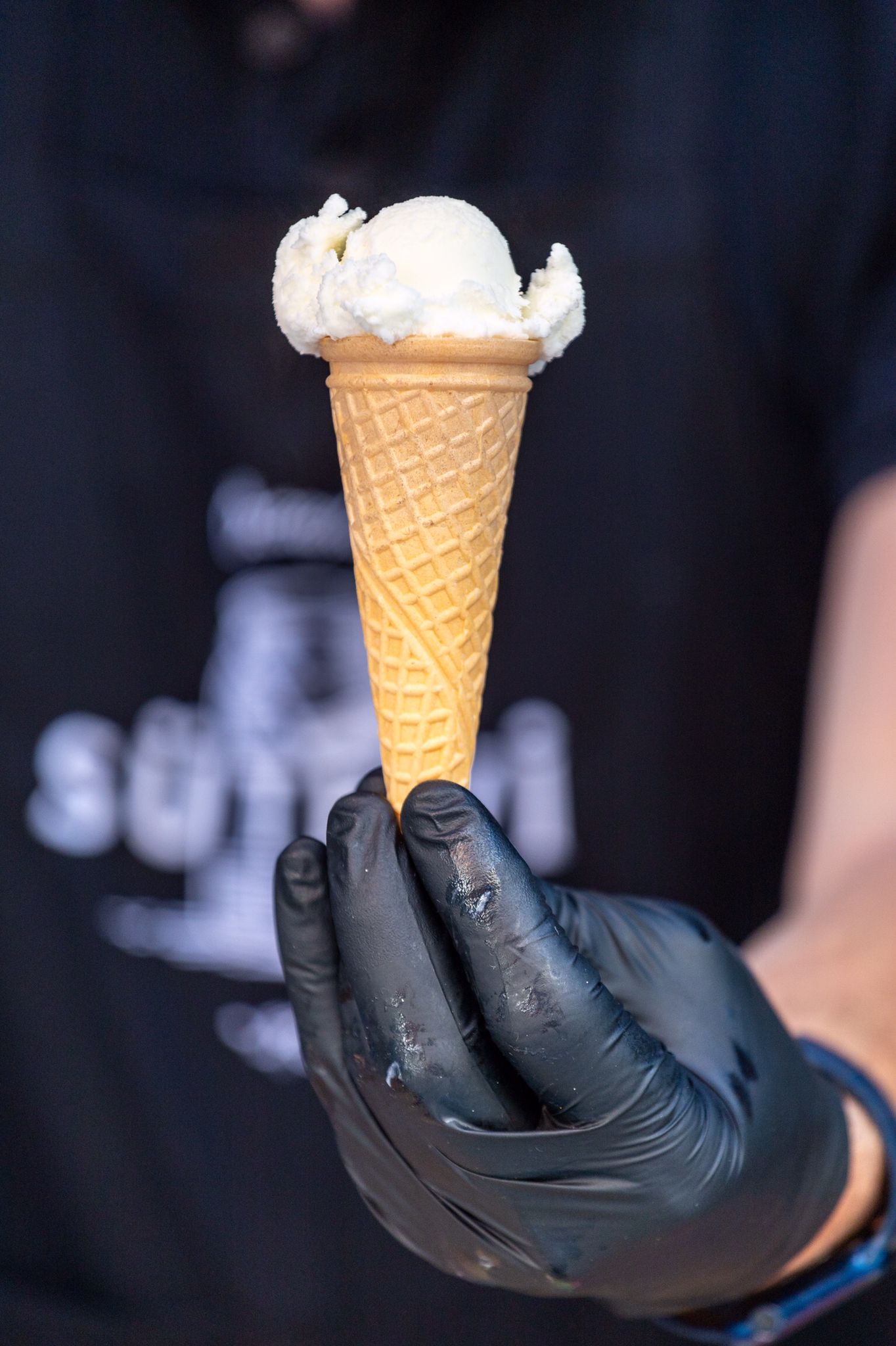 Buffalo milk ice cream