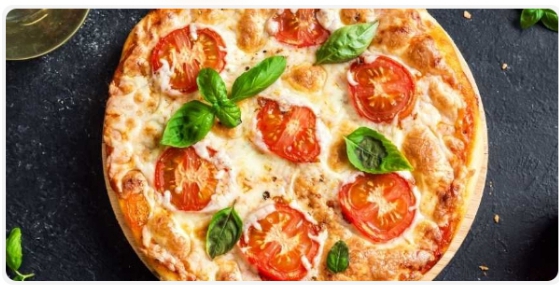 Margherita pizza