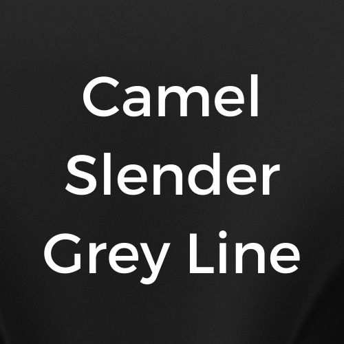 Camel Slender Grey Line