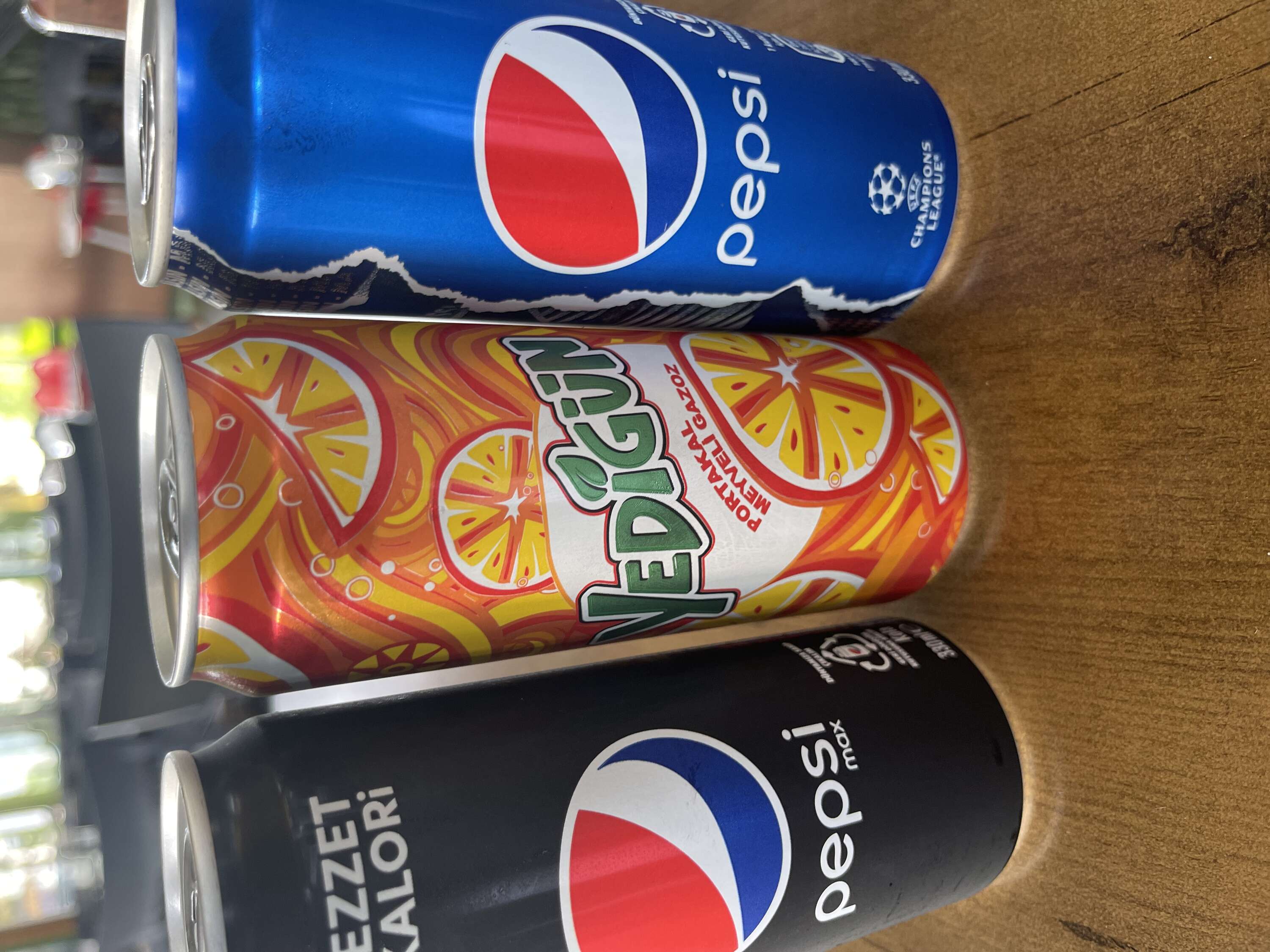COLA-FANTA-SPRITE ÇEŞİTLERİ