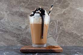 Chocolate iced latte