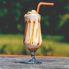 Caramel milkshake