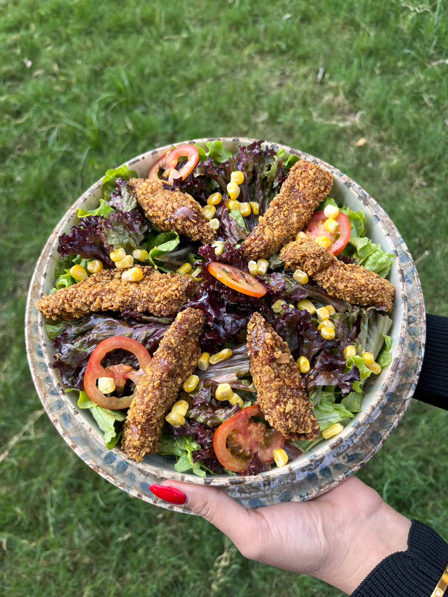 ÇITIR TAVUK SALATA BOWL
