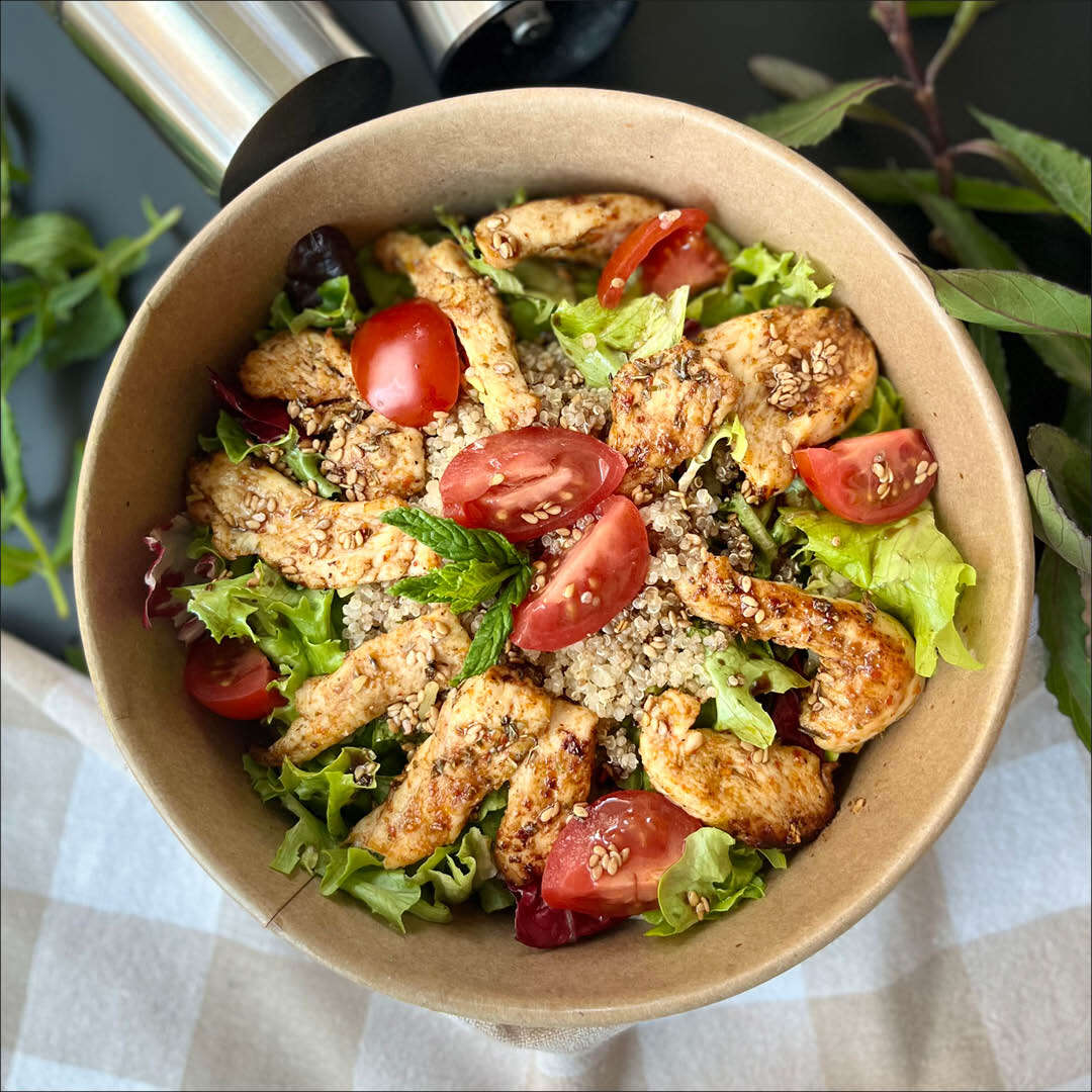 SUSAMLI TAVUK SALATA