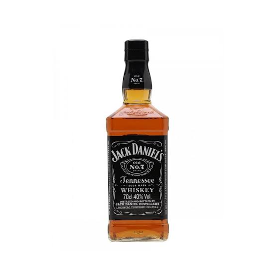 Jack Daniel’s whiskey, 70 cl