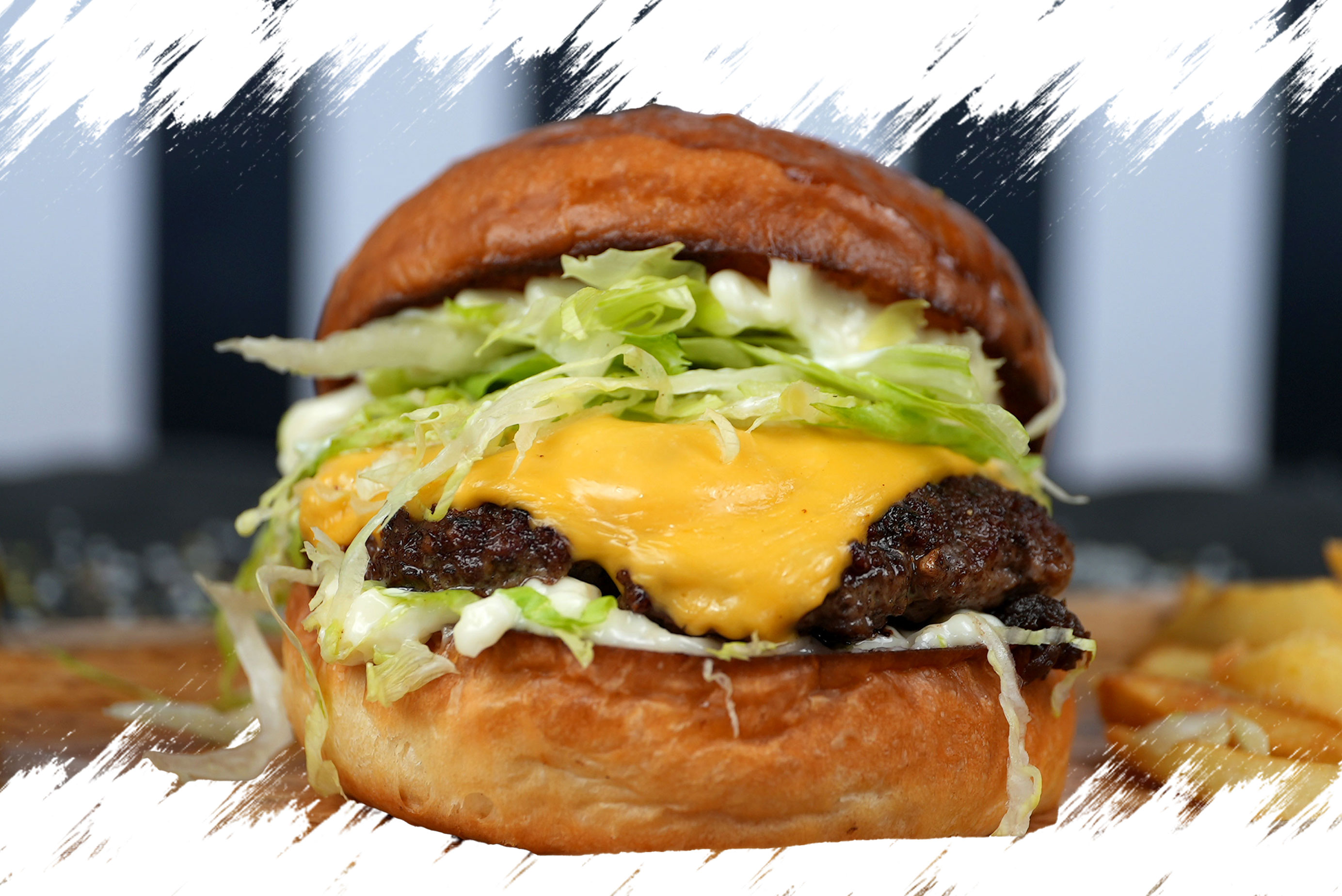 Mac Cheese Goril Burger