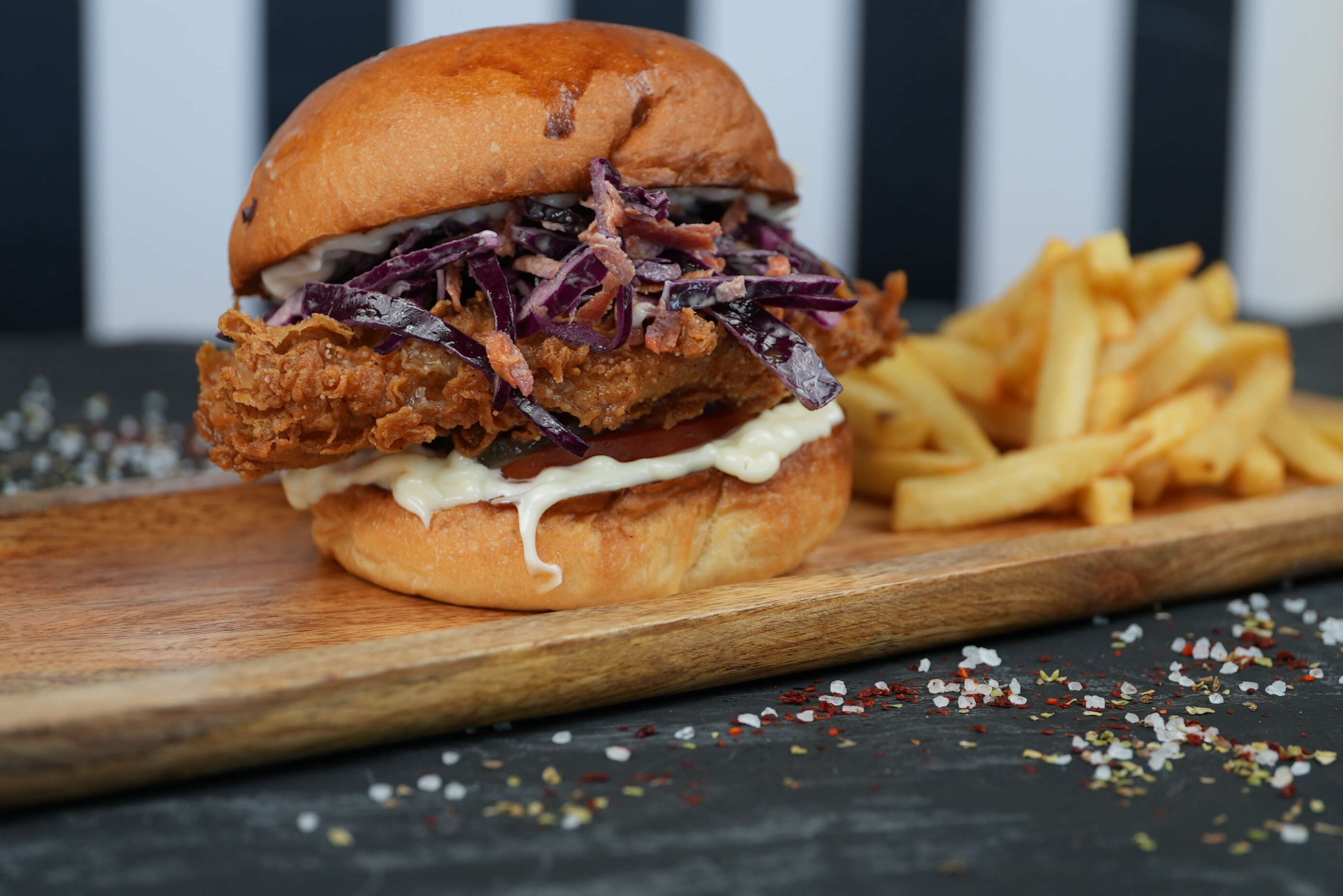 Chicken Truffle Burger
