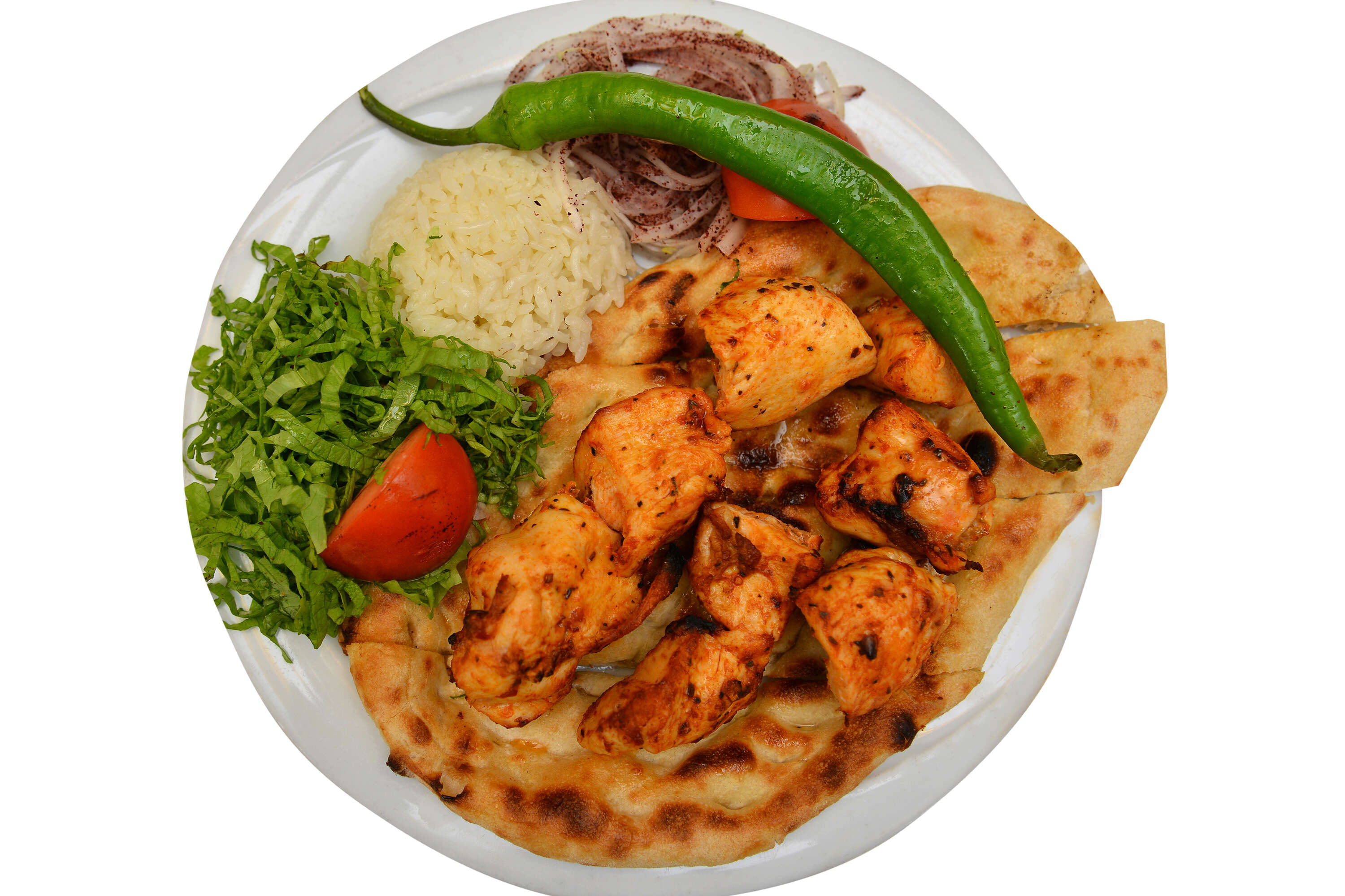 TAVUK ŞİŞ ( CHICKEN SKEWERS )