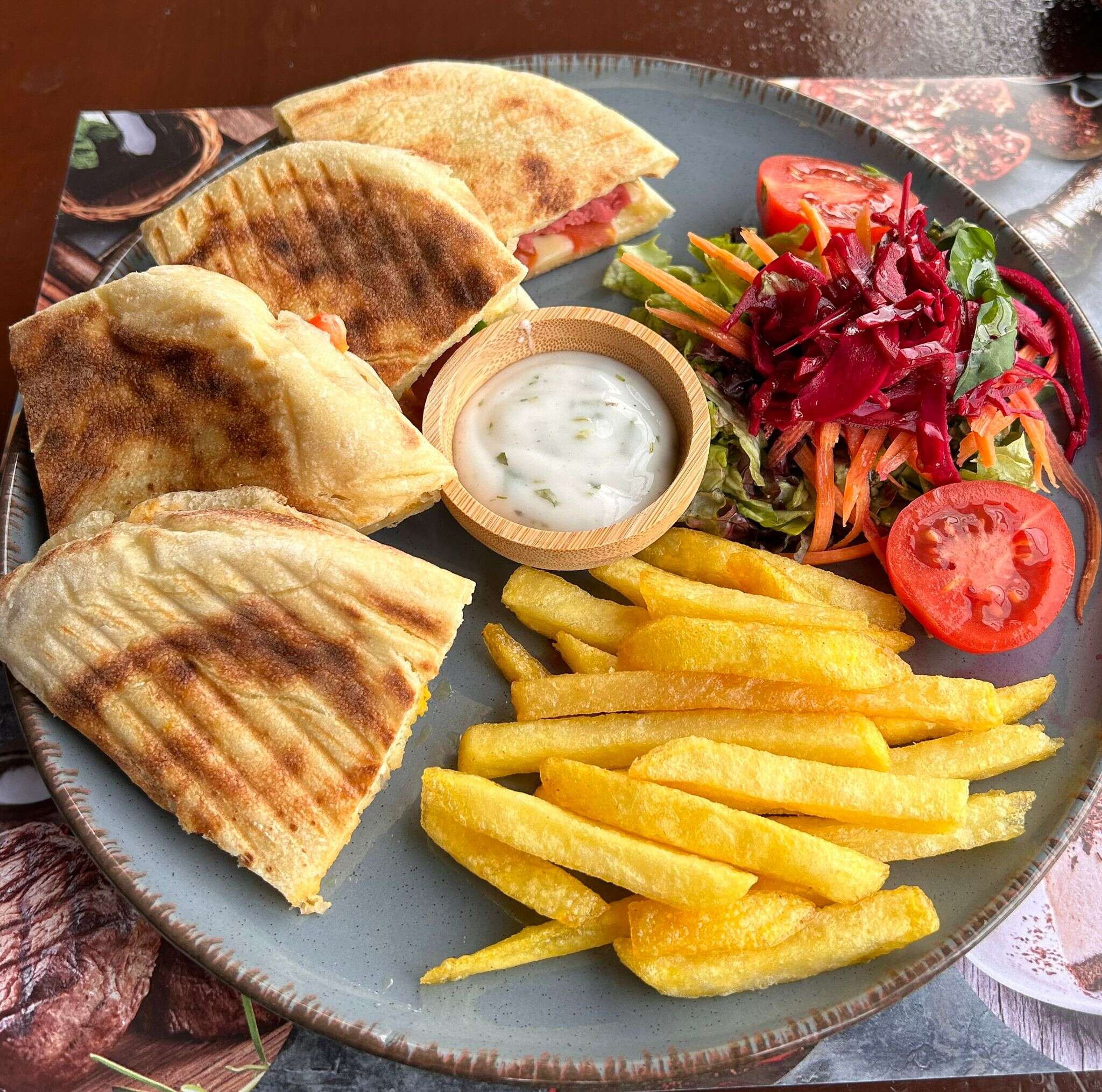 Karışık Bazlama Tost