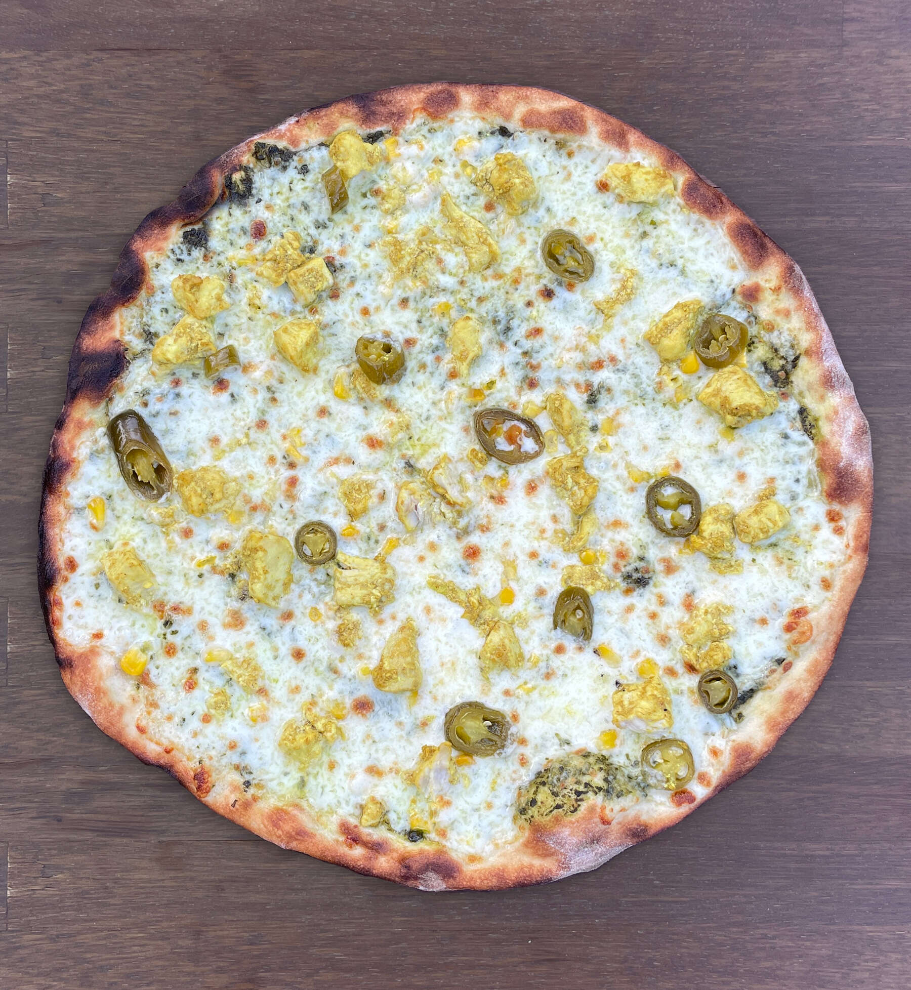 Köri Tavuklu Pizza 