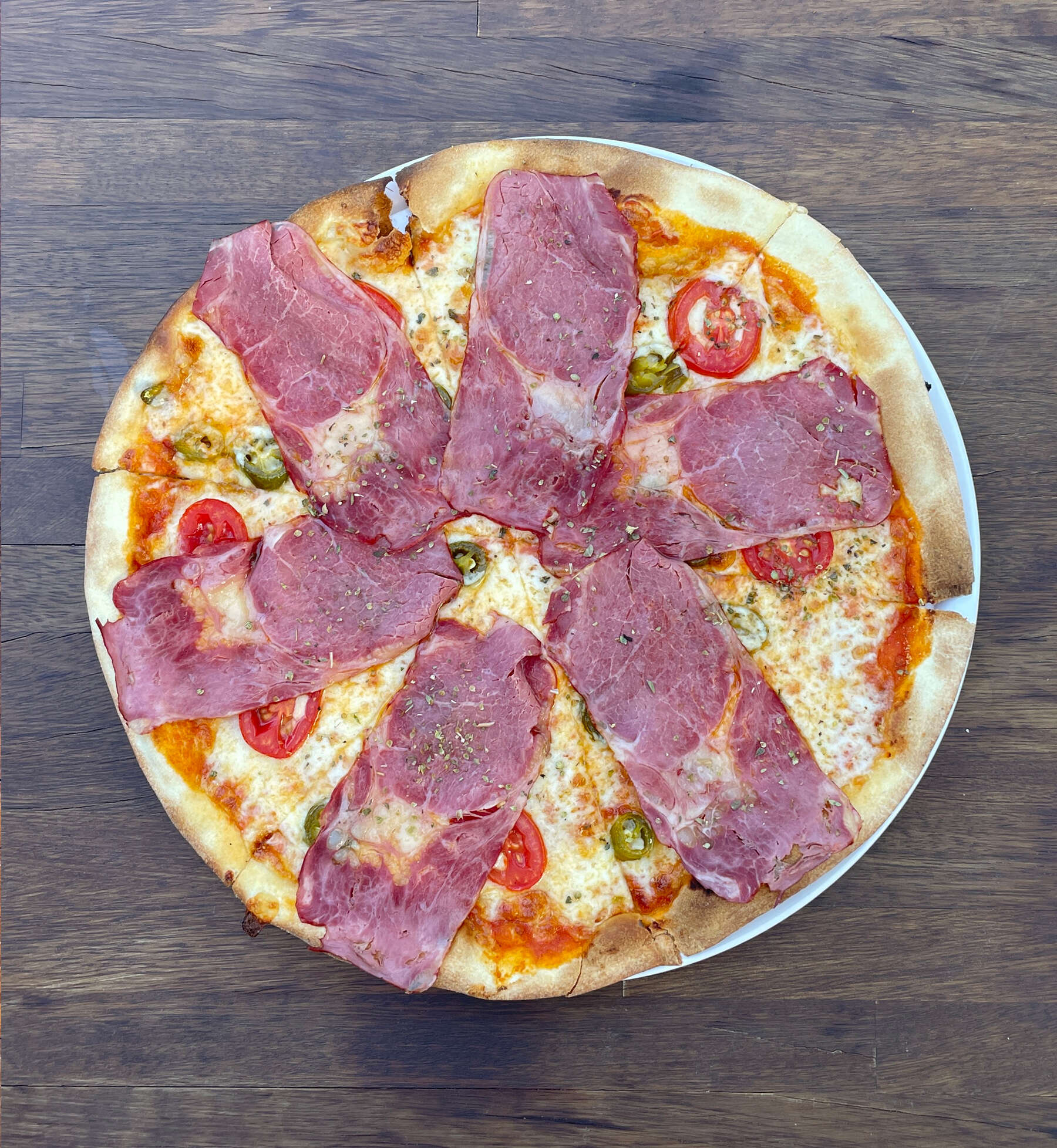 Füme Kaburgalı Pizza