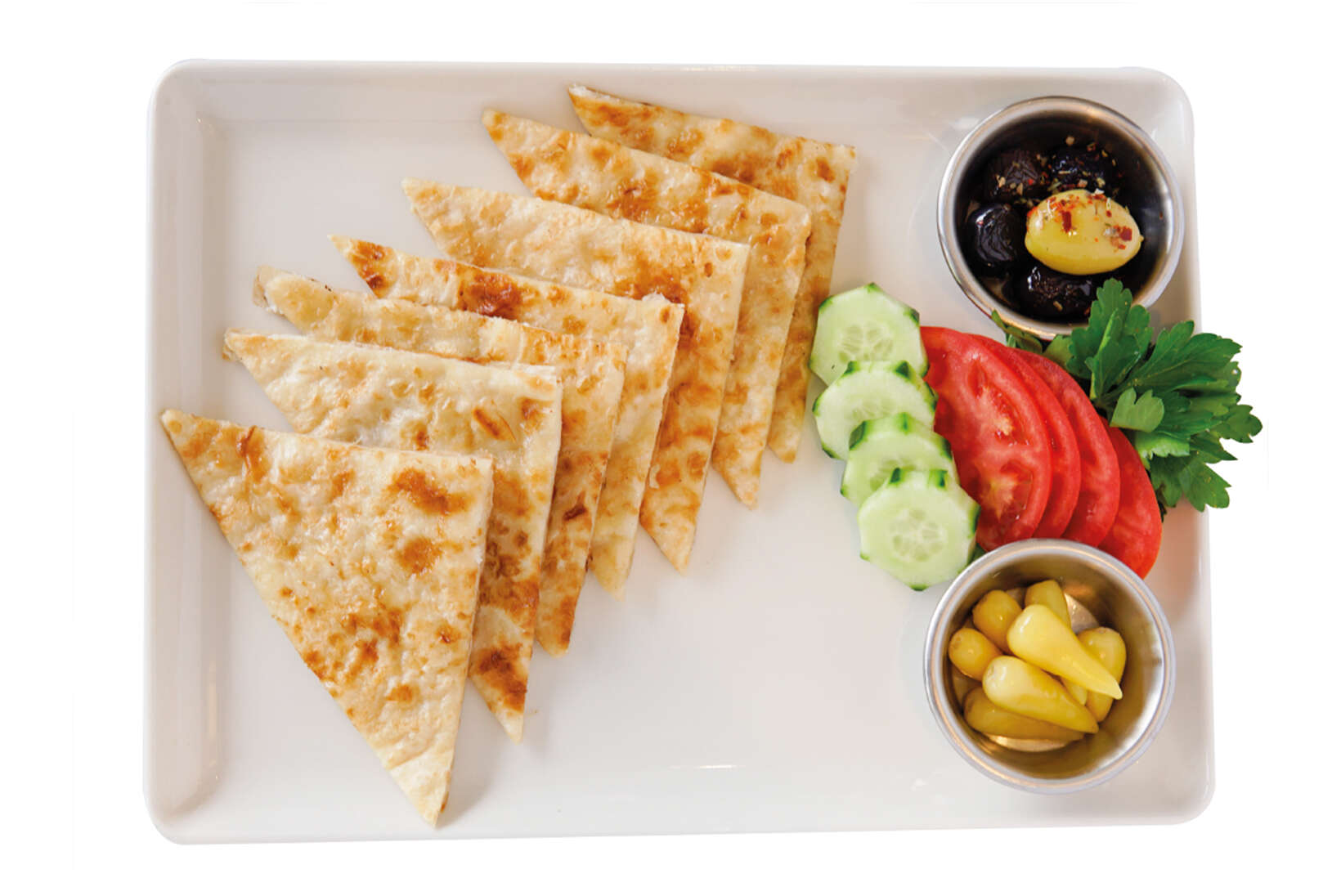 Potato and Kashar cheese gözleme