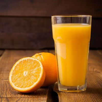 Freshly squeezed orange juice