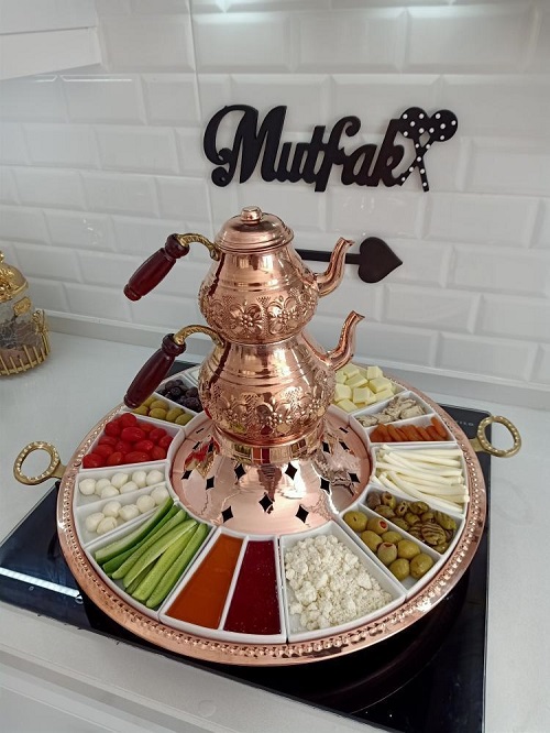 Bakırda Serpme Kahvaltı 2 Kişilik