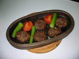 Izgara Köfte( Grilled Meat Balls)