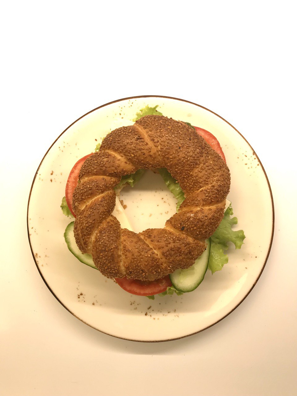 Simit sandwich