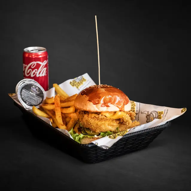 Cajun Burger Menü