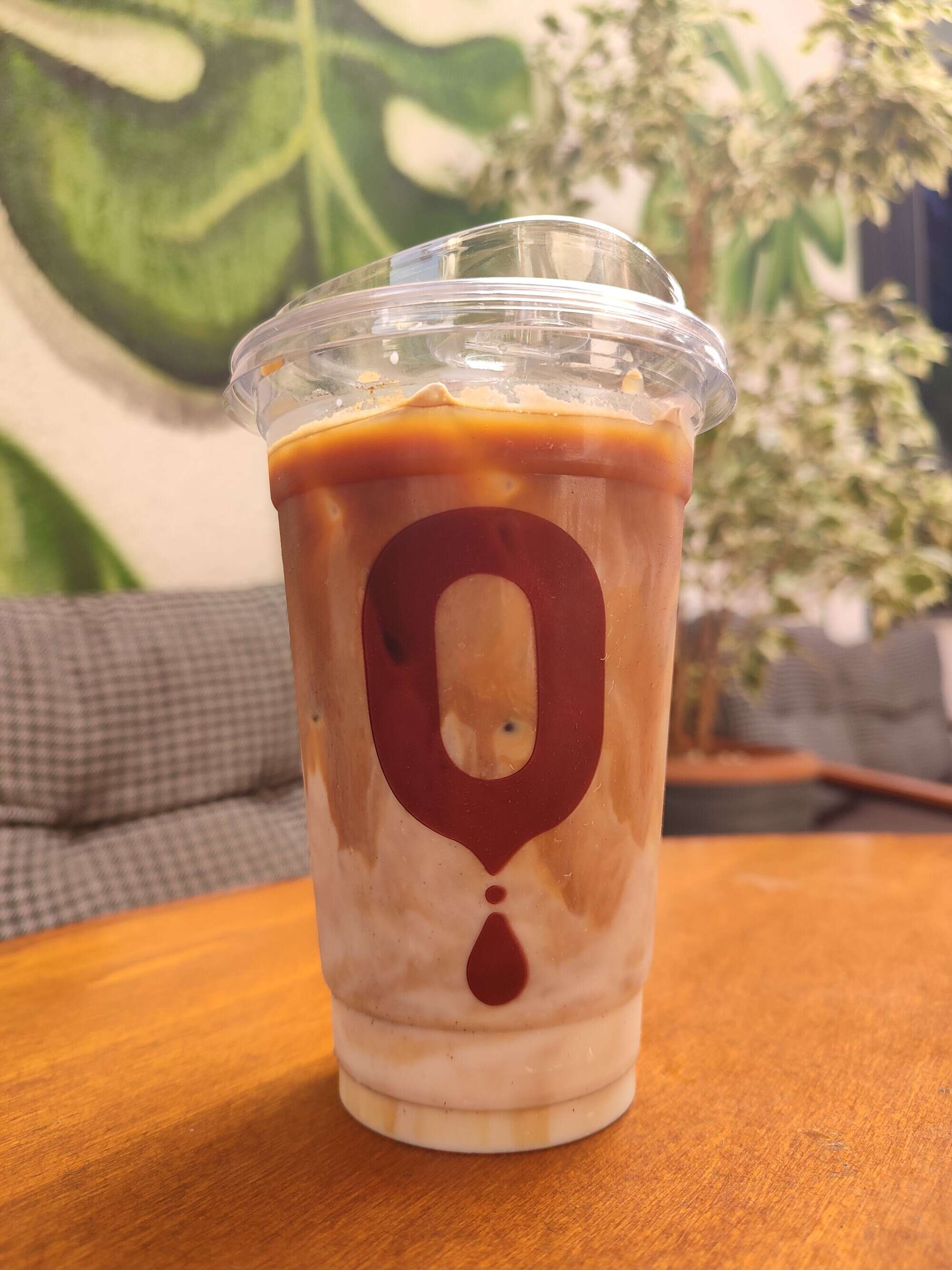 Iced flat white