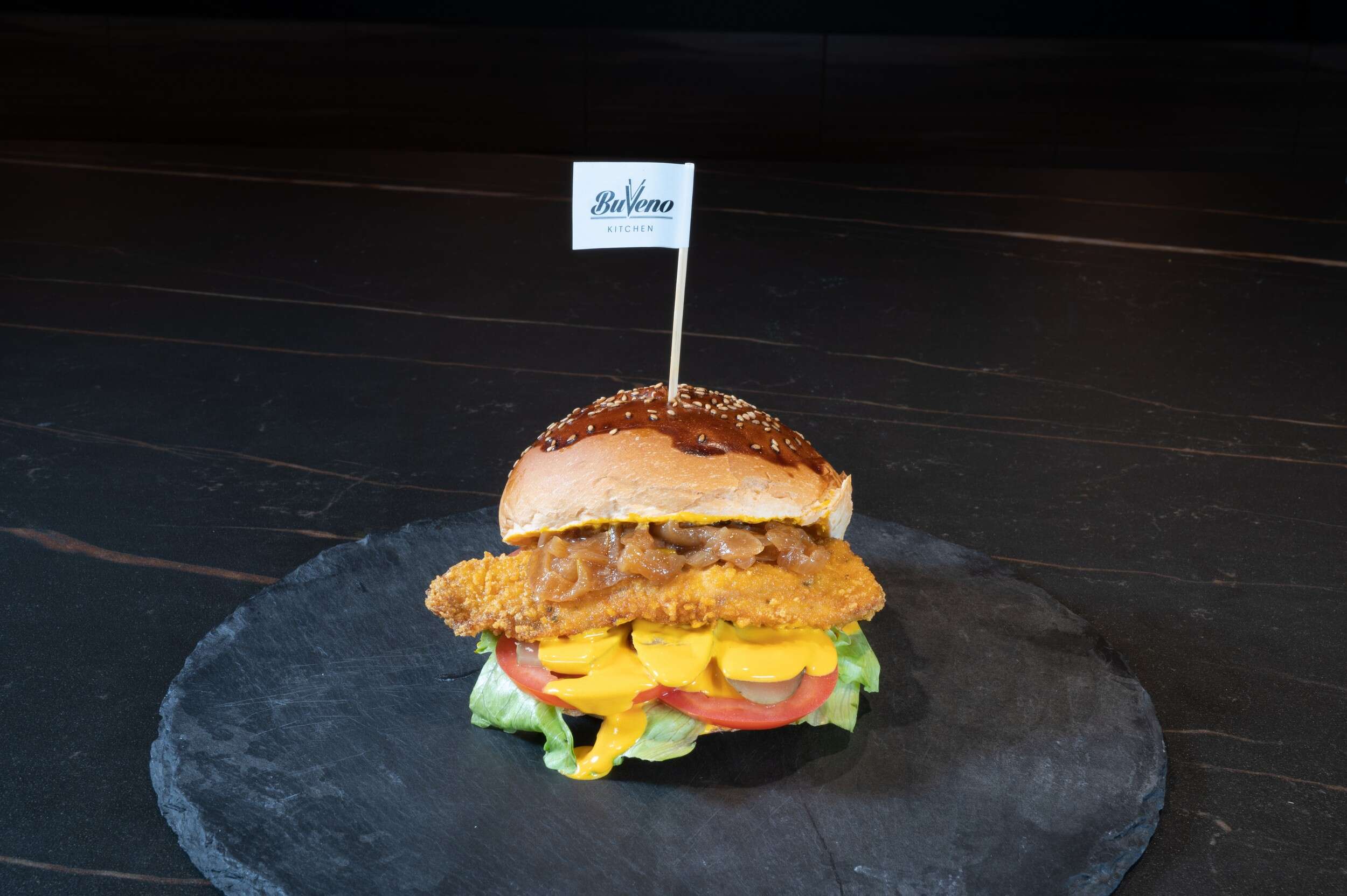 ÇITIR TAVUK BURGER Crispy Chicken Burger