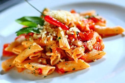 Penne arabiata