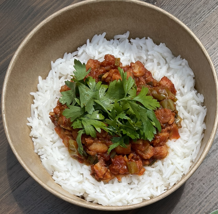 Basmati Üstü Levrek Kokoreç 