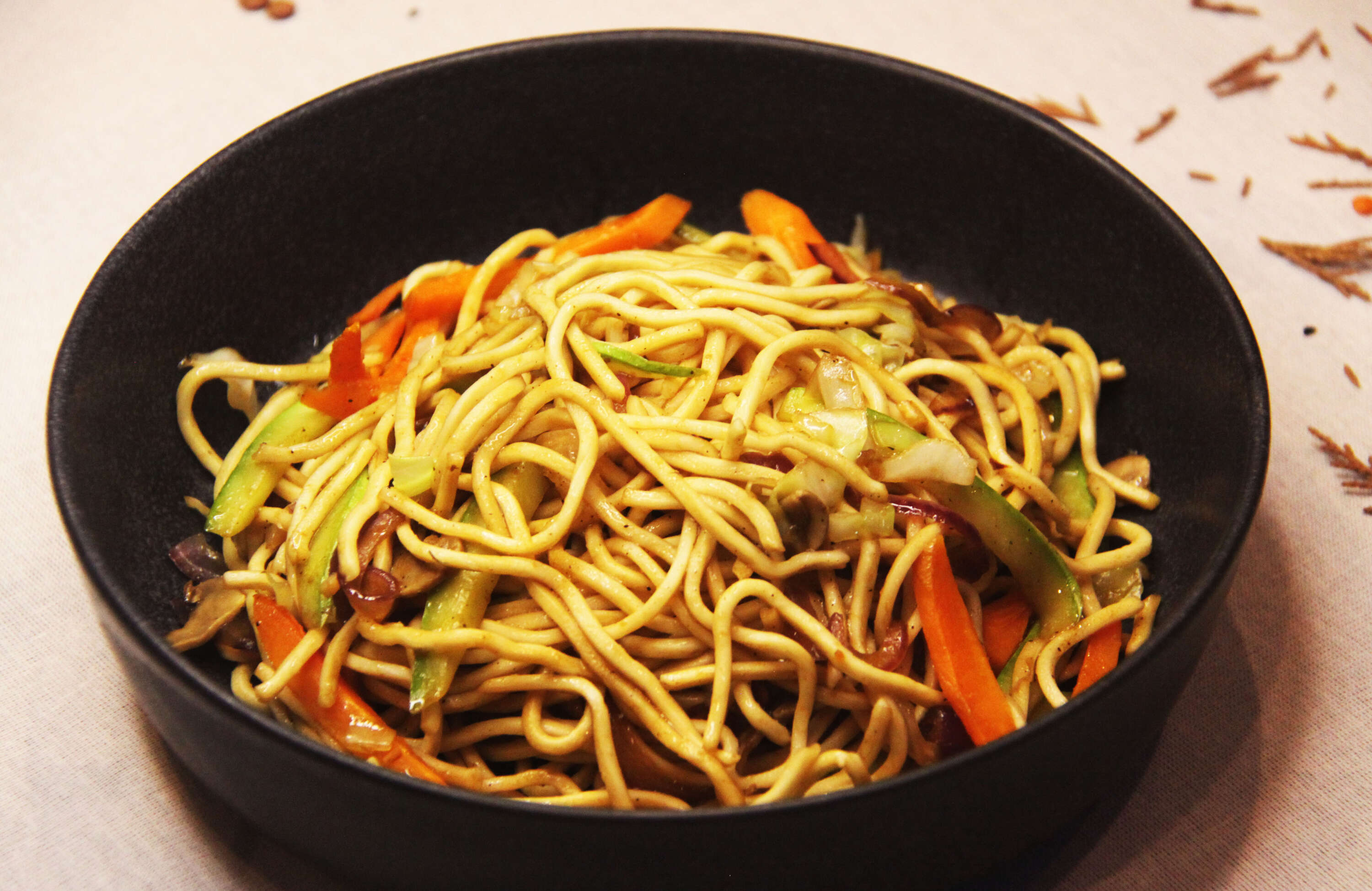 Sebzeli Noodle / Vegetarian Noodle