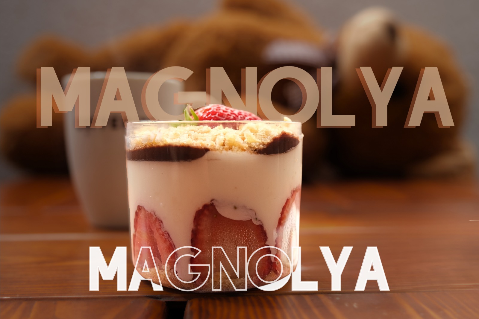 Strawberry Magnolia Pudding