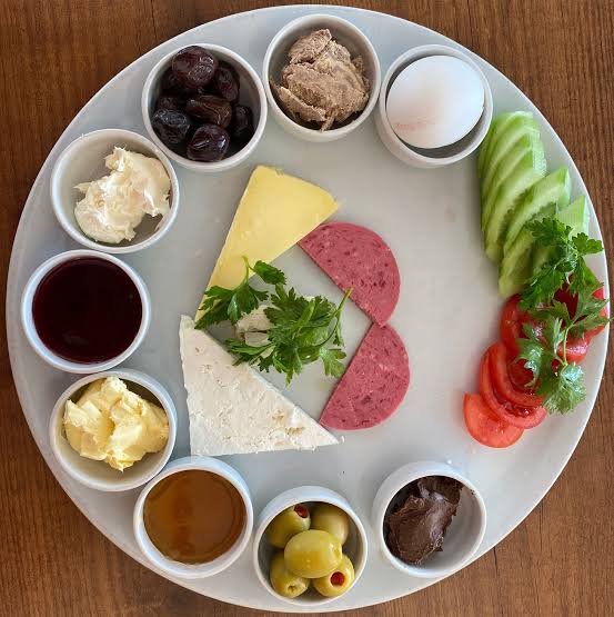 Turkish breakfast platter