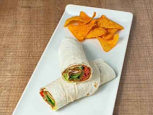 Dortitoslu Ultra Çiğköfte Dürüm (200gr, marul, domates, turşu, salatalık, maydanoz, acı sos, nar ekşisi, limon):47₺