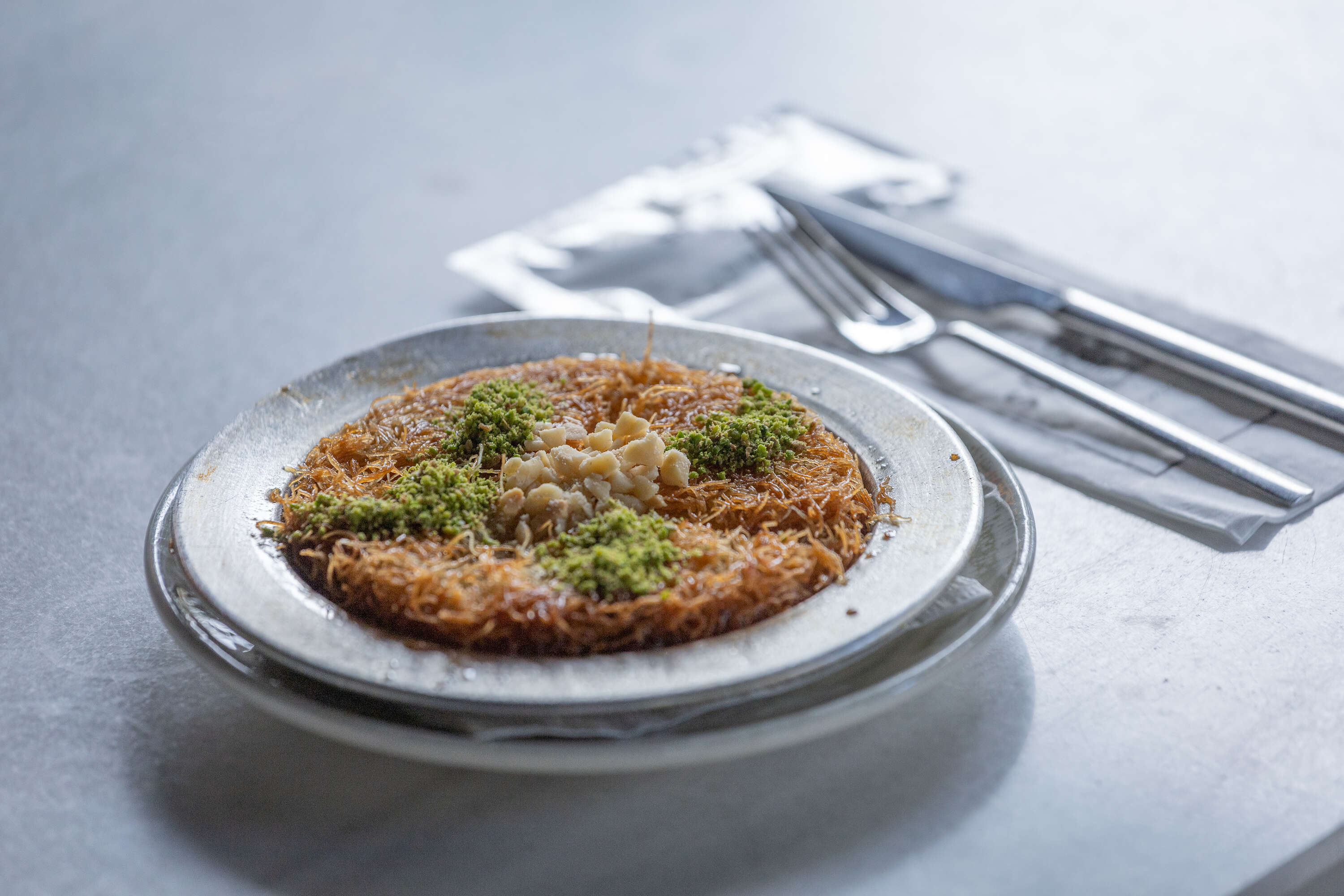Pistachio künefe