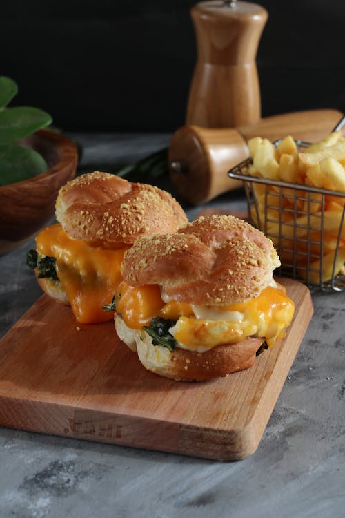 Double Cheese Burger Menü